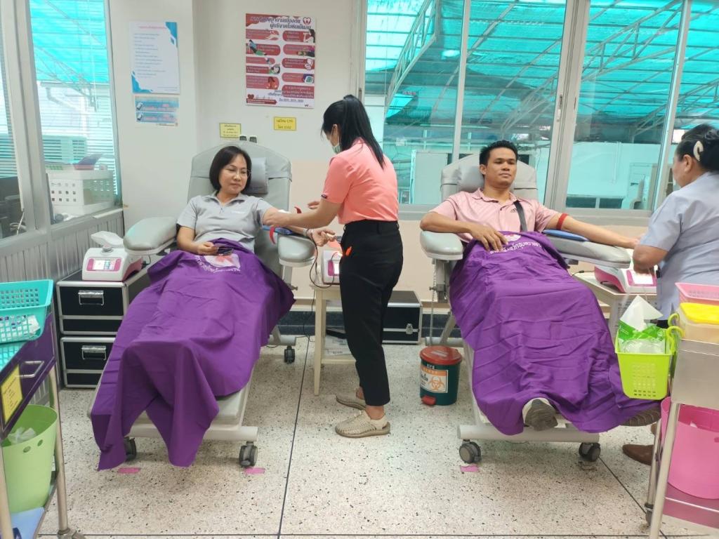 “DC7 บริจาคโลหิตด้วยหัวใจ ส่งต่อการให้ที่งดงาม”