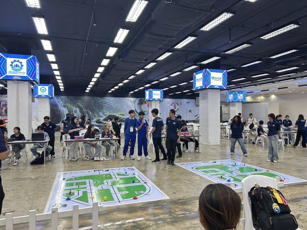 DIPROM Center 7 เข้าร่วมพิธีปิดและพิธีมอบถ้วยรางวัลให้กับผู้ร่วมแข่งขัน หุ่นยนต์อัตโนมัติชิงแชมป์ประเทศไทย UBON ROBOT GAMES 2025 (URG2025)