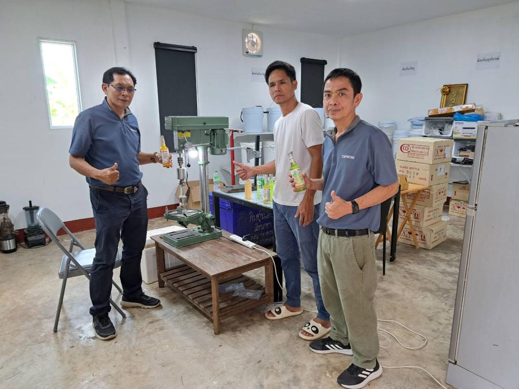 DIPROM center 7 ลงพื้นที่ติดตามความก้าวหน้าโครงการเทคโนโลยีอุตสาหกรรม