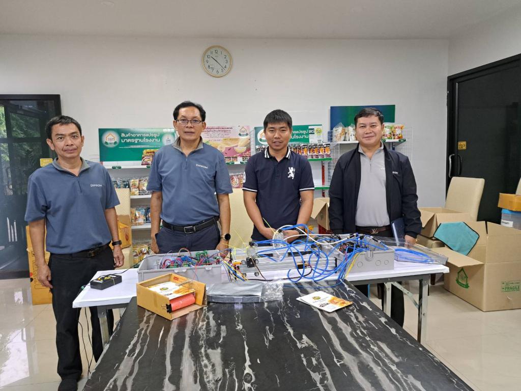 DIPROM center 7 ลงพื้นที่ติดตามความก้าวหน้าโครงการเทคโนโลยีอุตสาหกรรม