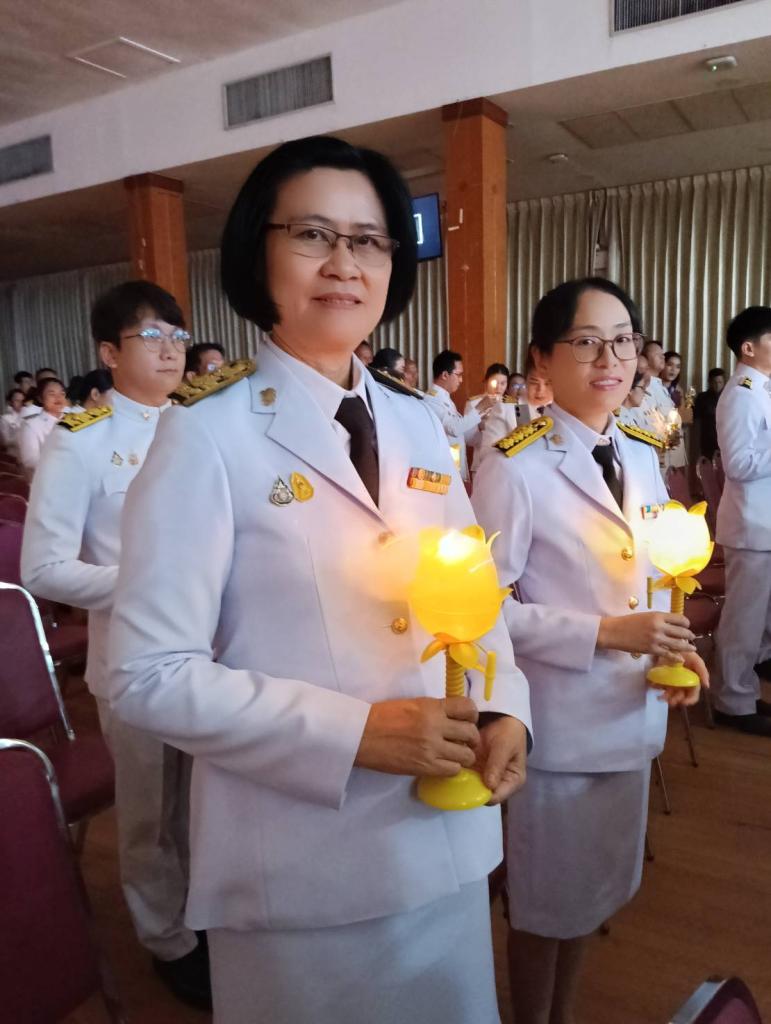 DIPROM Center 7 ร่วมพิธีถวายเครื่องราชสักการะและจุดเทียนชัยถวายพระพรชัยมงคล เนื่องในโอกาสวันเฉลิมพระชนมพรรษา  สมเด็จพระนางเจ้าสุทิดา พัชรสุธาพิมลลักษณ พระบรมราชินี