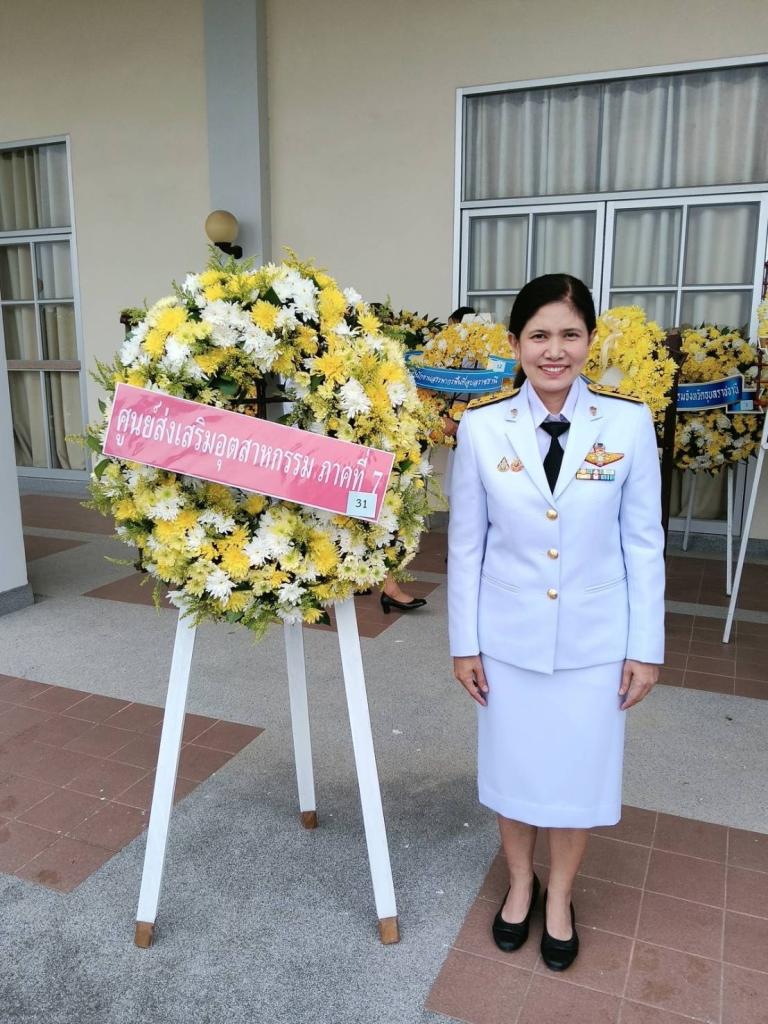 DIPROM CENTER 7 ร่วมพิธีวางพวงมาลาถวายราชสักการะ เนื่องในวันสมเด็จพระนารายณ์มหาราช ประจำปี 2568