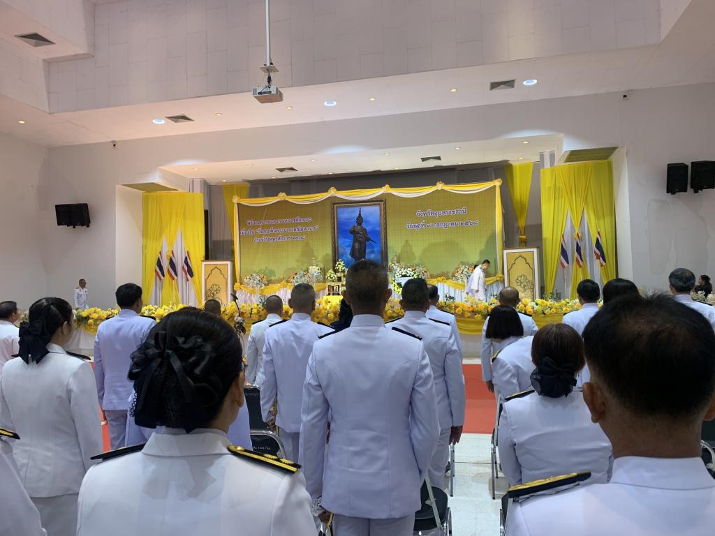 DIPROM CENTER 7 ร่วมพิธีวางพวงมาลาถวายราชสักการะ เนื่องในวันสมเด็จพระนารายณ์มหาราช ประจำปี 2568
