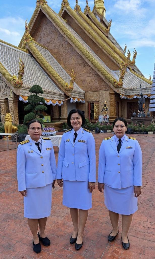 DIPROM CENTER 7 ร่วมพิธีถวายพระพรชัยมงคล เนื่องในวันคล้ายวันประสูติ