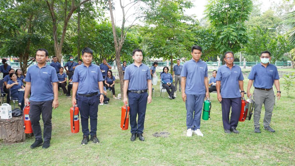 DIPROM Center 7 เสริมทักษะรับมือเหตุฉุกเฉิน จัดอบรมดับเพลิงขั้นต้นและซ้อมอพยพหนีไฟ