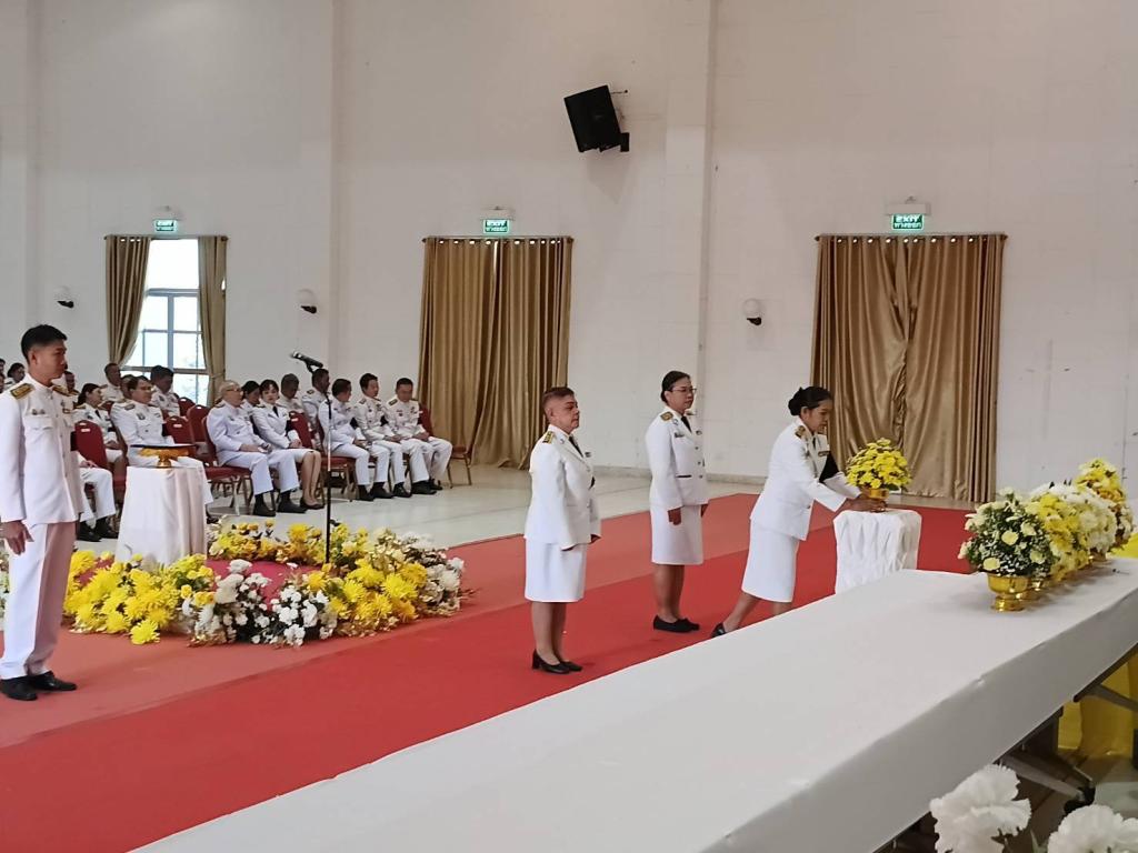 DIPROM Center 7 ร่วมพิธีวางพานพุ่ม “วันพระบิดาแห่งฝนหลวง” ประจำปี 2568 เพื่อระลึกพระมหากรุณาธิคุณพระบาทสมเด็จพระบิดาแห่งฝนหลวง