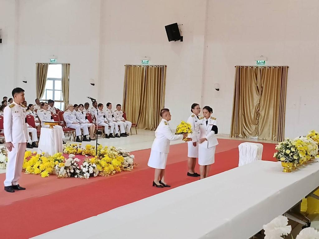 DIPROM Center 7 ร่วมพิธีวางพานพุ่ม “วันพระบิดาแห่งฝนหลวง” ประจำปี 2568 เพื่อระลึกพระมหากรุณาธิคุณพระบาทสมเด็จพระบิดาแห่งฝนหลวง