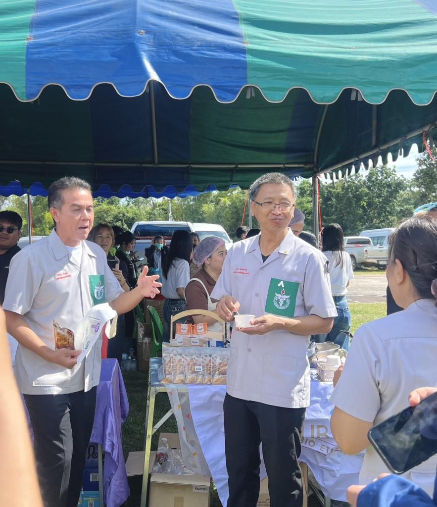 DIPROM CENTER 7 ลงพื้นที่อุบลราชธานี  ร่วมหน่วยแพทย์เคลื่อนที่ พอ.สว. ให้บริการประชาชน—ผลักดันนโยบาย MIND สู่อุตสาหกรรมคู่ชุมชน