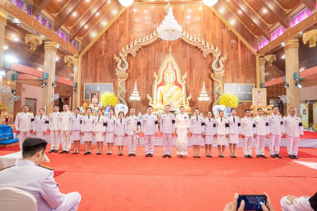 DIPROM CENTER 7 ร่วมพิธีทำบุญตักบาตรและลงนามถวายพระพร เนื่องในวันคล้ายวันประสูติ สมเด็จพระเจ้าลูกเธอ เจ้าฟ้าสิริวัณณวรี นารีรัตนราชกัญญา