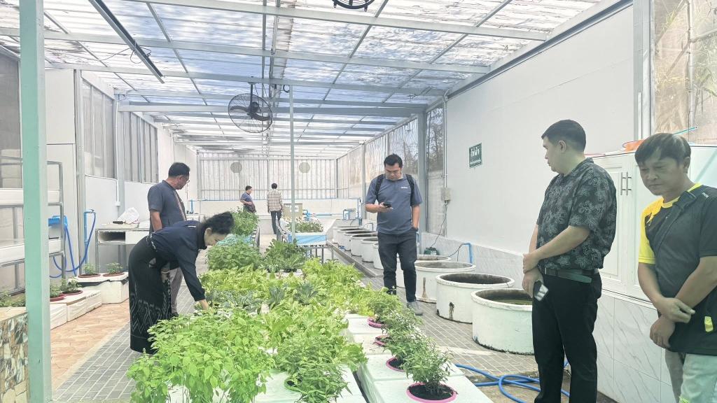 DIPROM Center 7 ลงพื้นที่กำกับและติดตามกิจกรรมพัฒนาเทคโนโลยีการผลิตขั้นสูงสำหรับอุตสาหกรรมเกษตรแปรรูปในพื้นที่จังหวัดอุบลราชธานี