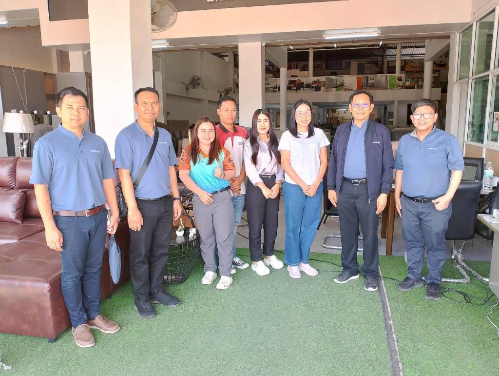 DIPROM Center 7 ลงพื้นที่ติดตามผลการดำเนินงาน ยกระดับศักยภาพภาคเกษตรอุตสาหกรรมและการตลาดออนไลน์