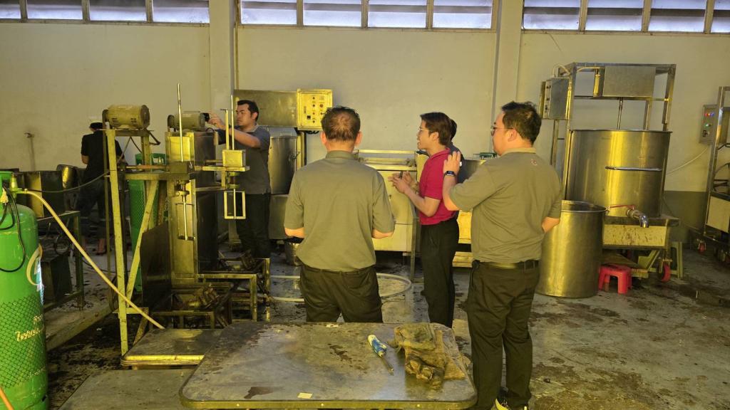 DIPROM Center 7 ลงพื้นที่ติดตามโครงการพัฒนาเทคโนโลยีการผลิตขั้นสูง เสริมแกร่งอุตสาหกรรมเกษตรแปรรูป ภาคอีสานตอนล่าง