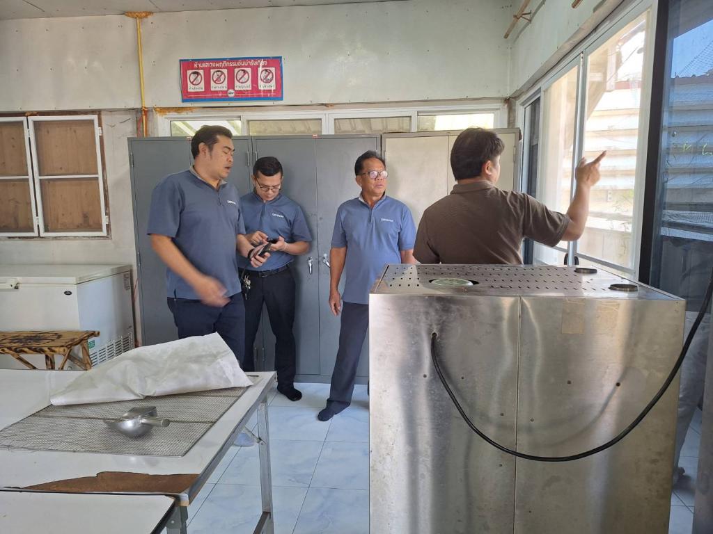 DIPROM Center 7 ลงพื้นที่กำกับติดตามการดำเนินกิจกรรมพัฒนาเทคโนโลยีการผลิตขั้นสูงสำหรับอุตสาหกรรมเกษตรแปรรูป ประจำปีงบประมาณ พ.ศ. 2569
