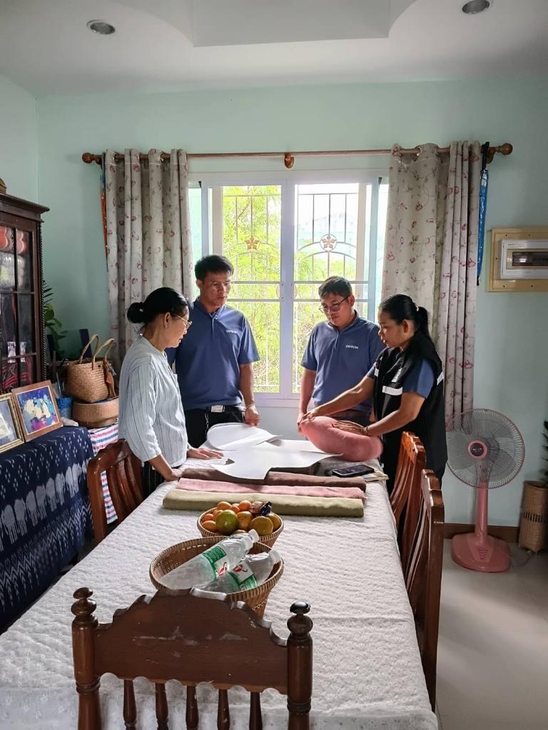 DIPROM Center 7 ลงพื้นที่ติดตามการดำเนินงานกิจกรรมต่อยอดธุรกิจ พัฒนาผลิตภัณฑ์ชุมชนยุคใหม่ เสริมศักยภาพวิสาหกิจชุมชนในพื้นที่อีสานใต้