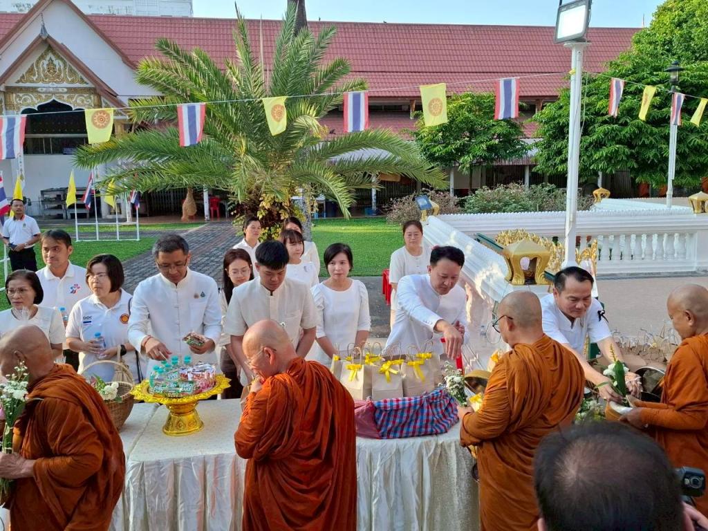 DIPROM Centrr 7 ร่วมพิธีทำบุญตักบาตรเนื่องในวันมาฆบูชา ประจำปีงบประมาณ พ.ศ. 2569