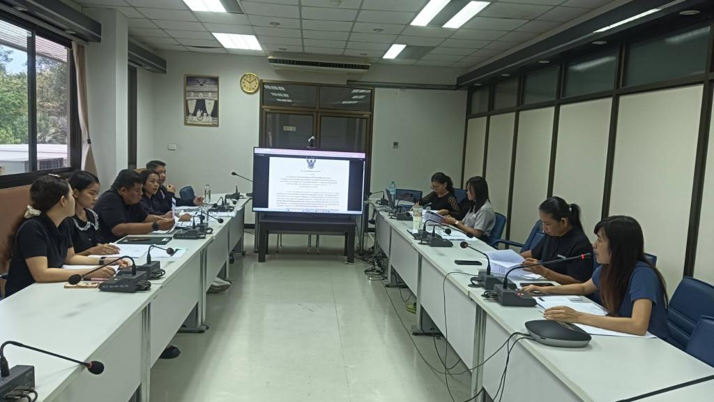 ดีพร้อมเซ็นเตอร์ 7 ประชุมคณะทำงานจัดทำและขับเคลื่อนแผนปฏิบัติการด้านส่งเสริมคุณธรรม