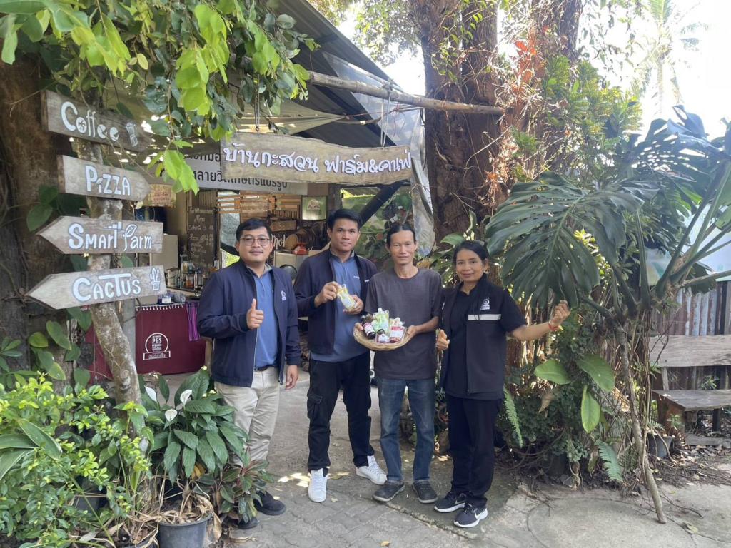 DIPROM Center 7 ลงพื้นที่ติดตามโครงการยกระดับศักยภาพเศรษฐกิจชุมชน เสริมความเข้มแข็งเครือข่ายวิสาหกิจชุมชน จ.อุบลราชธานี