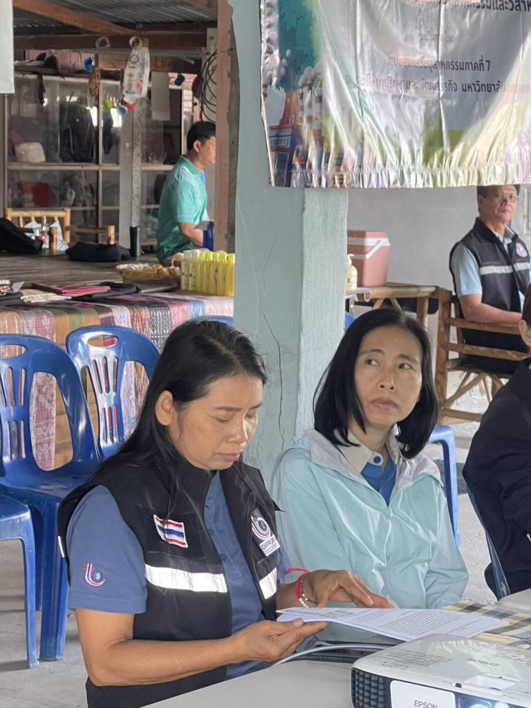 DIPROM Center 7 ลงพื้นที่ติดตามโครงการพัฒนาศักยภาพวิสาหกิจชุมชน เสริมเครือข่ายเศรษฐกิจฐานราก จังหวัดอุบลราชธานี