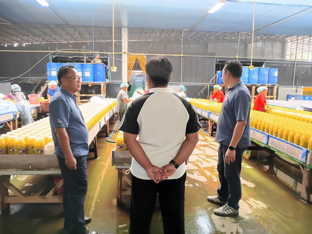 DIPROM Center 7 ลงพื้นที่กำกับติดตามกิจกรรมพัฒนาเทคโนโลยีการผลิตขั้นสูงสำหรับอุตสาหกรรมเกษตรแปรรูป
