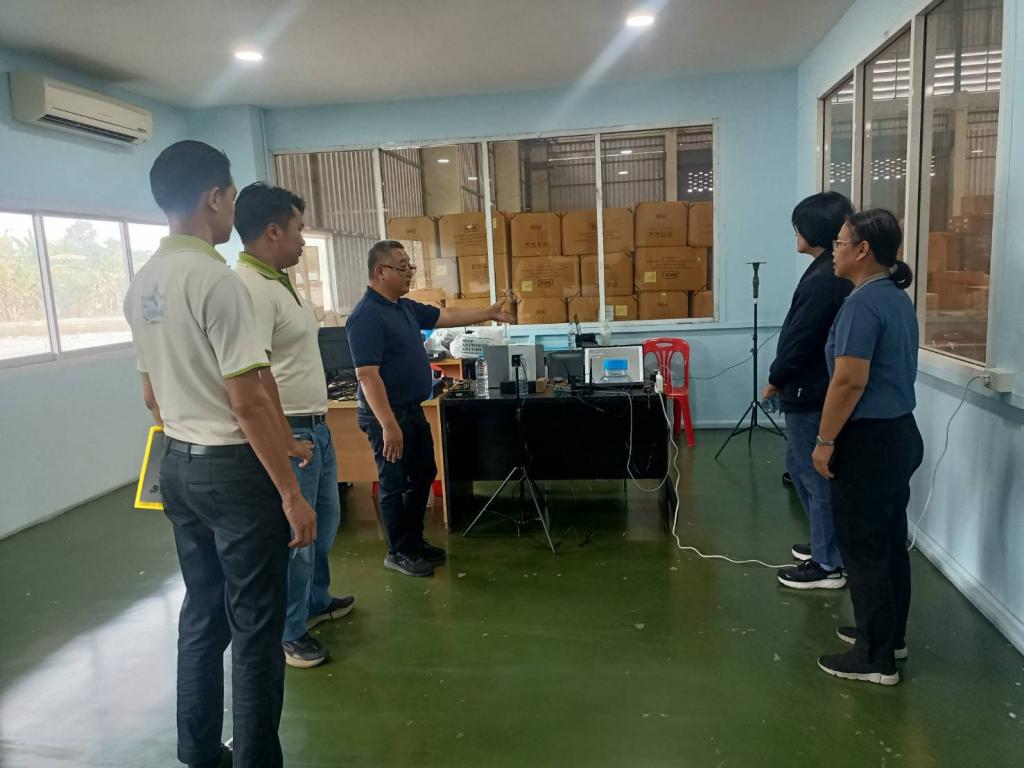 DIPROM Center 7 ลงพื้นที่ติดตามการดำเนินงานกิจกรรมยกระดับสถานประกอบการประยุกต์ใช้เทคโนโลยีหุ่นยนต์ ระบบอัตโนมัติและดิจิทัลให้ดีพร้อม และกิจกรรมสร้างมูลค่าเพิ่มผลิตภัณฑ์เกษตรแปรรูป (พืชเศรษฐกิจหรือสมุนไพร)