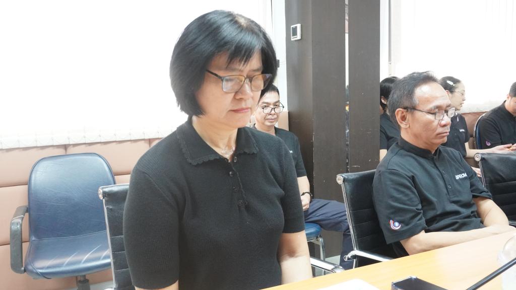 DIPROM Center 7 จัดกิจกรรม “ฟังธรรม นั่งสมาธิ” เสริมสร้างคุณธรรมจริยธรรมแก่บุคลากร
