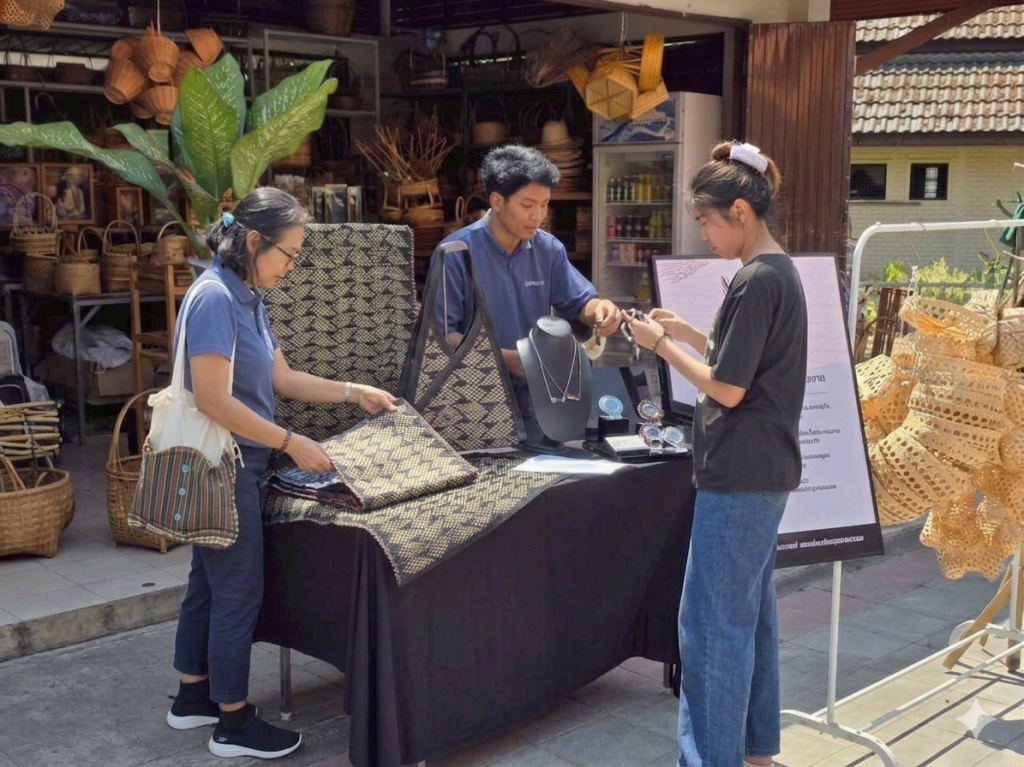 DIPROM Center 7 รุก NeEC ปั้นต้นแบบ “แฟชั่นสายมู” เสริมศักยภาพเศรษฐกิจริมโขงหนองคาย