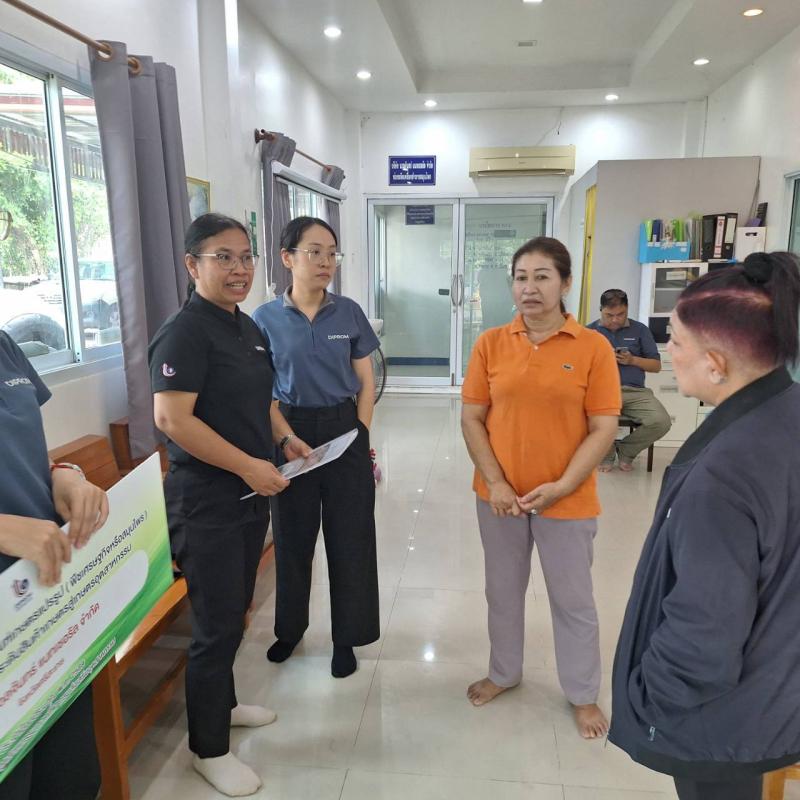 DIPROM Center 7 ลงพื้นที่ติดตามผลการดำเนินงาน “โครงการสร้างมูลค่าเพิ่มผลิตภัณฑ์เกษตรแปรรูป” จังหวัดศรีสะเกษ