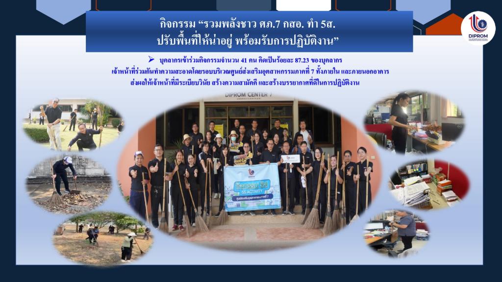 DIPROM Center 7 เผยแพร่เอกสาร สื่อ องค์ความรู้จากการดำเนินการเป็นองค์กรคุณธรรมต้นแบบ