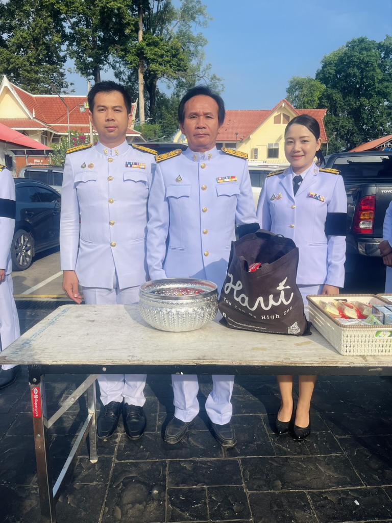 DIPROM Center 7 ร่วมพิธีสวดพระพุทธมนต์และทำบุญตักบาตรถวายพระราชกุศล เนื่องในวาระครบ 100 ปี สมเด็จพระนางเจ้ารำไพพรรณี พระบรมราชินีในรัชกาลที่ 7