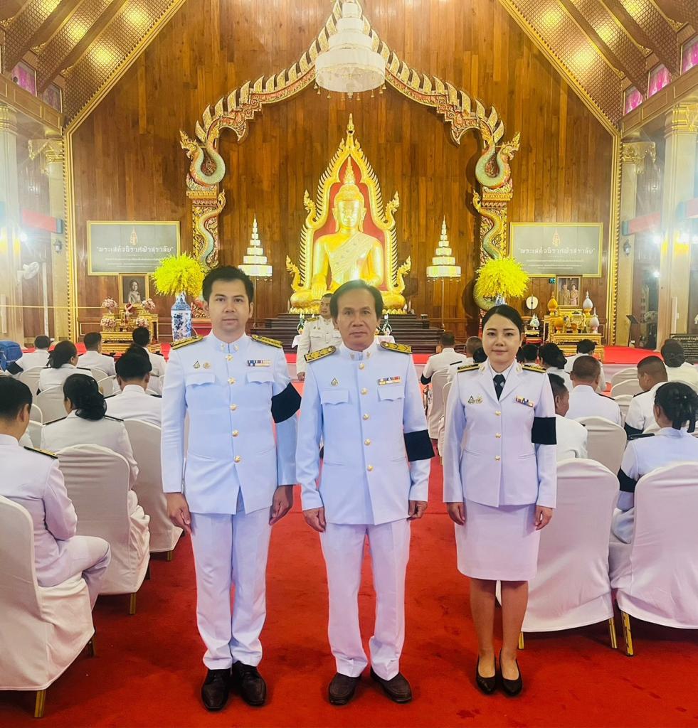 DIPROM Center 7 ร่วมพิธีสวดพระพุทธมนต์และทำบุญตักบาตรถวายพระราชกุศล เนื่องในวาระครบ 100 ปี สมเด็จพระนางเจ้ารำไพพรรณี พระบรมราชินีในรัชกาลที่ 7