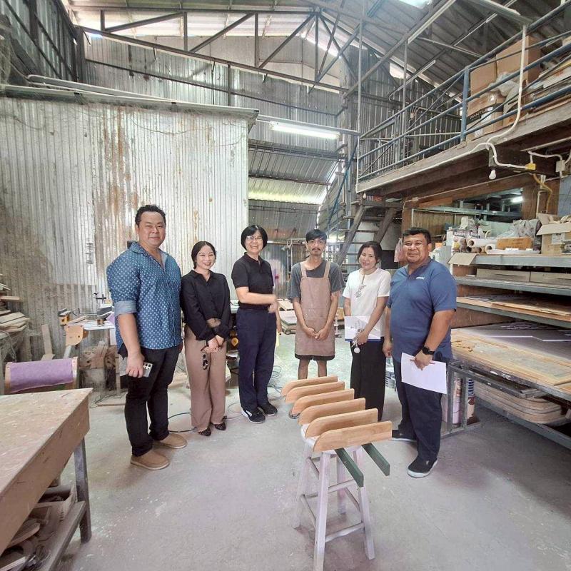 DIPROM Center 7 ติดตามการดำเนินงานกิจกรรมการสร้างมูลค่าเพิ่มผลิตภัณฑ์ด้วยโมเดลเศรษฐกิจหมุนเวียน (Circular Design Product – Upcycle Product)