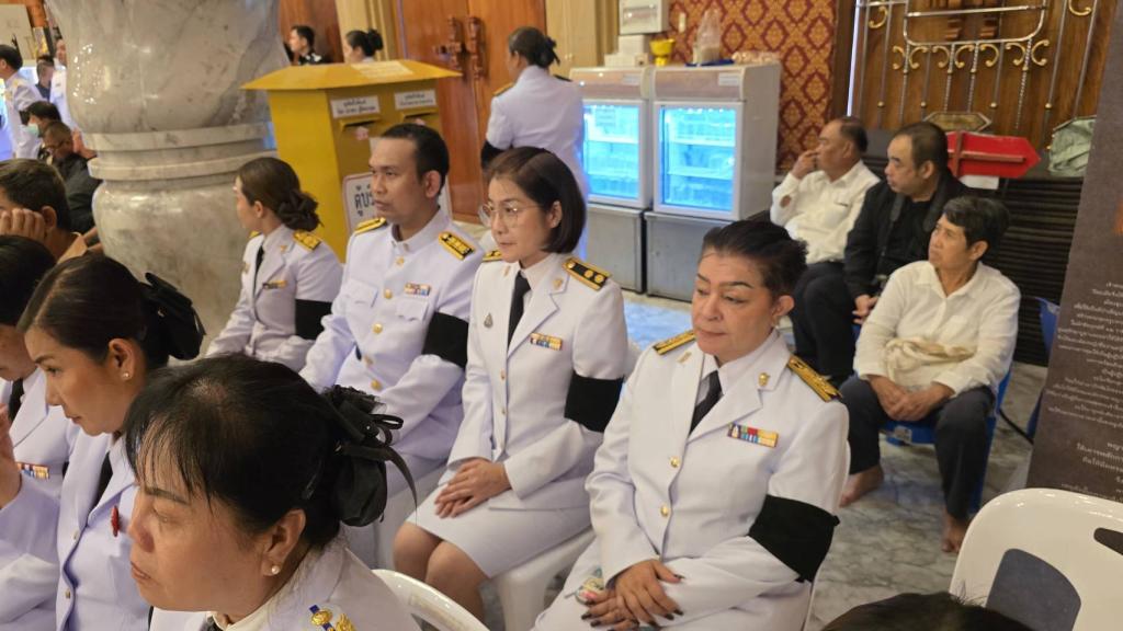 DIPROM Center 7 ร่วมพิธีบำเพ็ญกุศลสวดพระอภิธรรมพระศพ สมเด็จพระเจ้าลูกเธอ เจ้าฟ้าพัชรกิติยาภา นเรนทิราเทพยวดี กรมหลวงราชสาริณีสิริพัชร มหาวัชรราชธิดา