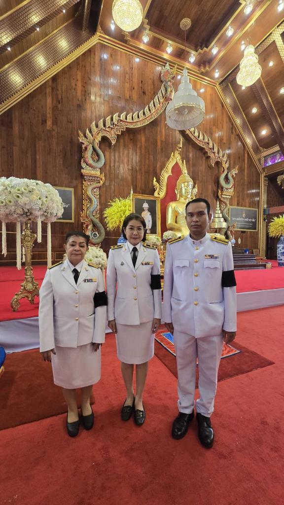 DIPROM Center 7 ร่วมพิธีบำเพ็ญกุศลสวดพระอภิธรรมพระศพ สมเด็จพระเจ้าลูกเธอ เจ้าฟ้าพัชรกิติยาภา นเรนทิราเทพยวดี กรมหลวงราชสาริณีสิริพัชร มหาวัชรราชธิดา
