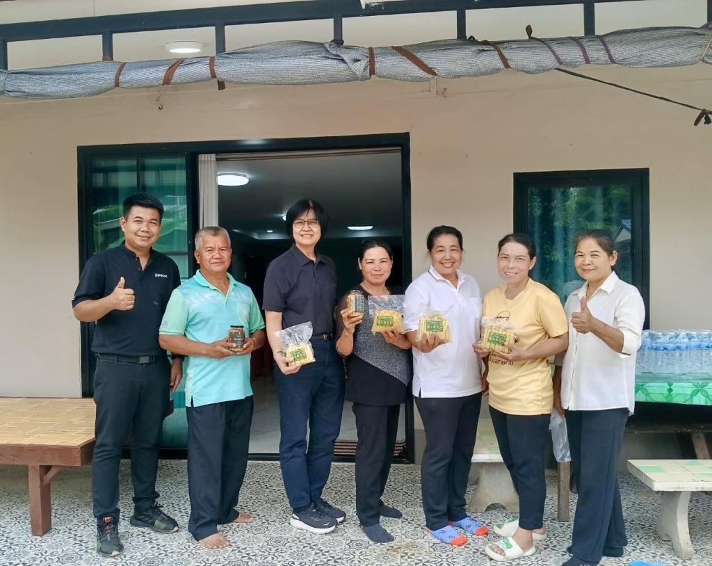 DIPROM Center7 ลงพื้นที่ติดตามและยกระดับผู้ประกอบการ สู่การพัฒนาธุรกิจและผลิตภัณฑ์แห่งอนาคต (Future Food) เพิ่มขีดความสามารถการแข่งขันอย่างยั่งยืน