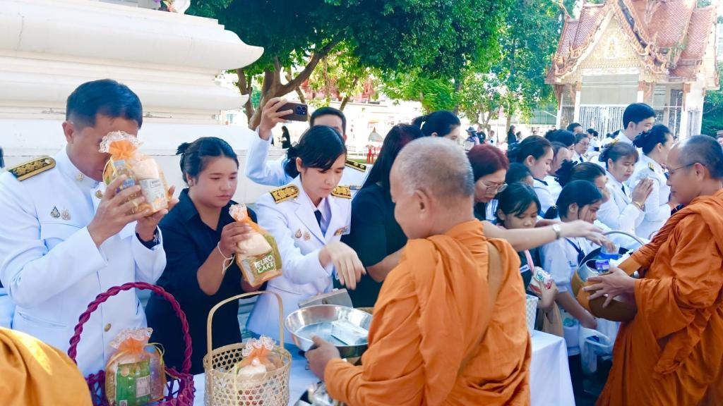 DIPROM Center 7 ร่วมพิธีบำเพ็ญกุศลปัณรสมวาร (15 วัน) น้อมถวายเป็นพระราชกุศลแด่ สมเด็จพระเจ้าลูกเธอ เจ้าฟ้าพัชรกิติยาภา นเรนทิราเทพยวดี กรมหลวงราชสาริณีสิริพัชร มหาวัชรราชธิดา