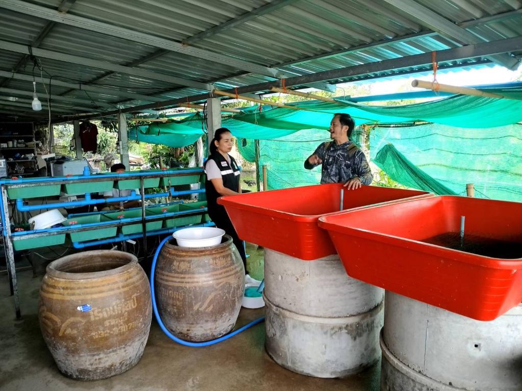 DIPROM Center 7 ลงพื้นที่ติดตามการพัฒนาต้นแบบชุมชนเกษตร เดินหน้ายกระดับสินค้าเกษตรสู่เกษตรอุตสาหกรรม