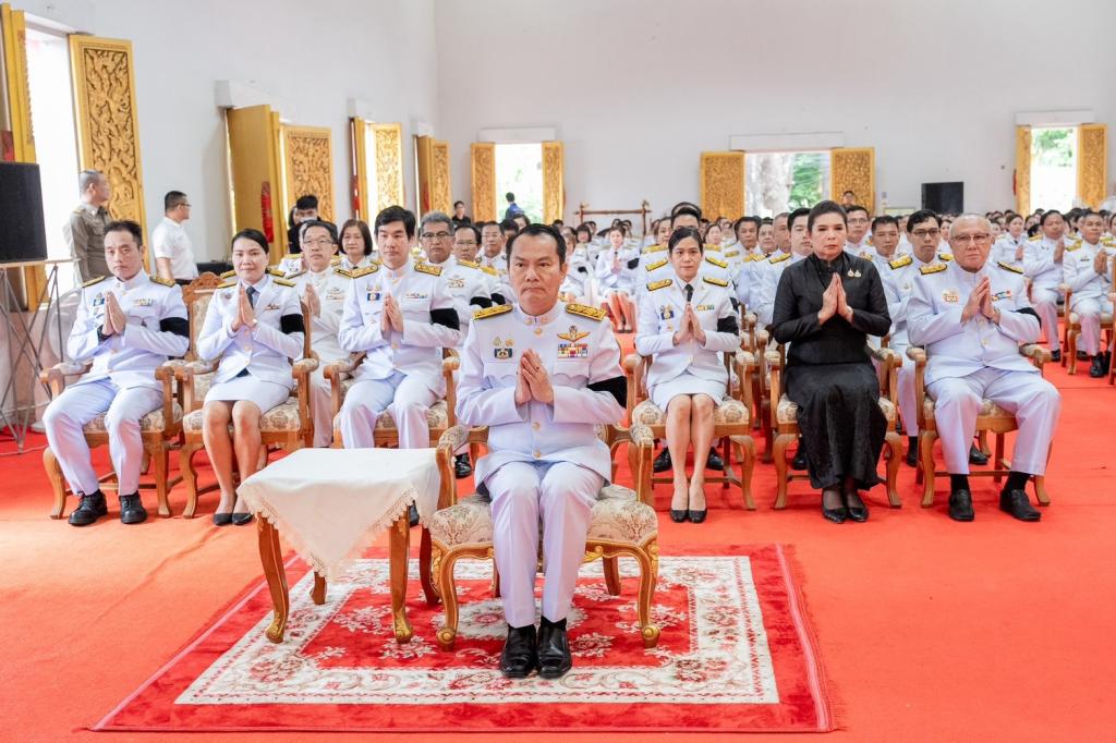 DIPROM Center 7 ร่วมพิธีบำเพ็ญกุศลปัญญาสมวาร (50 วัน) น้อมถวายเป็นพระกุศลแด่ สมเด็จพระเจ้าลูกเธอ เจ้าฟ้าพัชรกิติยาภา นเรนทิราเทพยวดี กรมหลวงราชสาริณีสิริพัชร มหาวัชรราชธิดา