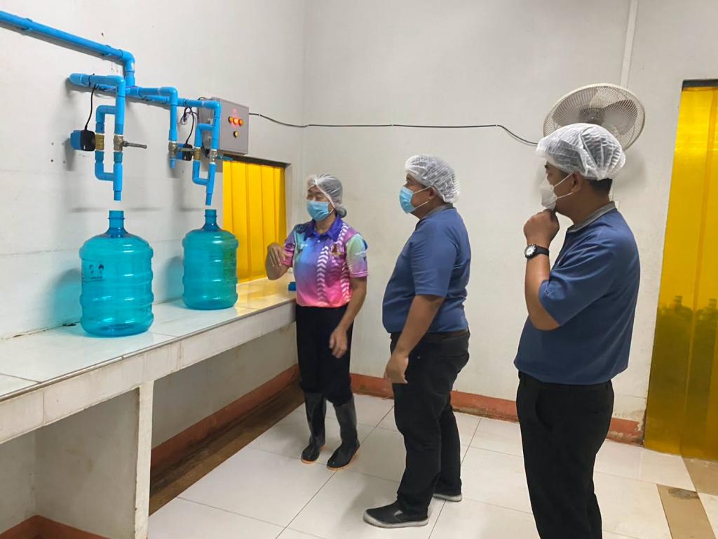 DIPROM Center 7 ลงพื้นที่ติดตามการดำเนินงานการยกระดับกระบวนการผลิตด้วยนวัตกรรมและเทคโนโลยี