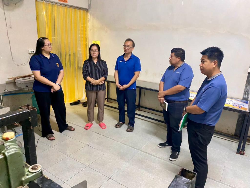 DIPROM Center 7 ลงพื้นที่ติดตามการดำเนินงานการยกระดับกระบวนการผลิตด้วยนวัตกรรมและเทคโนโลยี