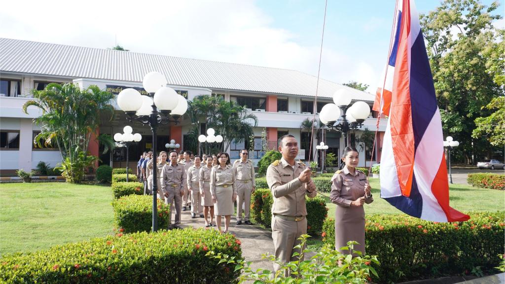 DIPROM Center 7 ร่วมกิจกรรมวันพระราชทานธงชาติไทย ประจำปี 2569