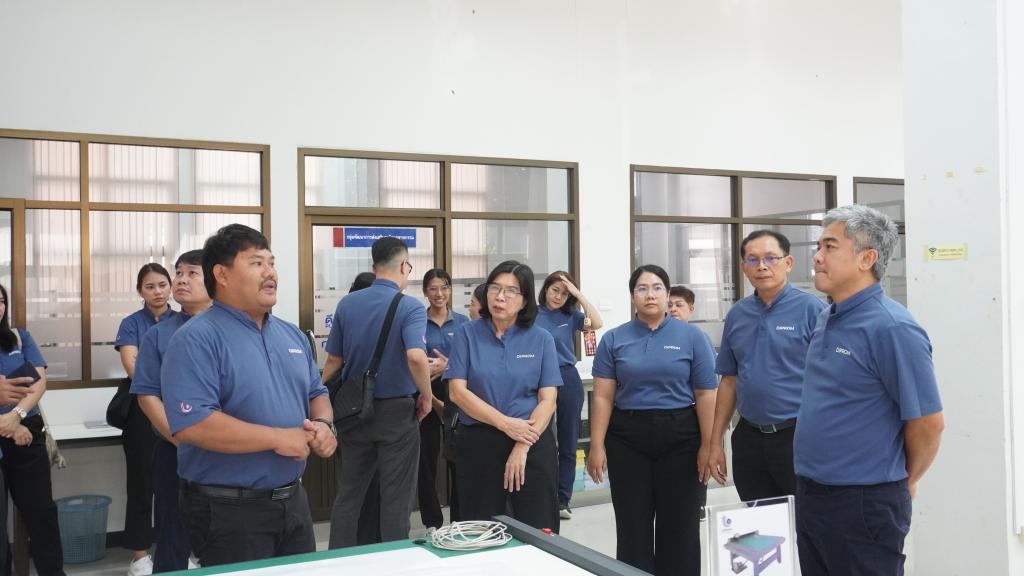 DIPROM Center 7 ให้การต้อนรับรองอธิบดีกรมส่งเสริมอุตสาหกรรม ลงพื้นที่ตรวจเยี่ยมและติดตามผลการดำเนินงาน