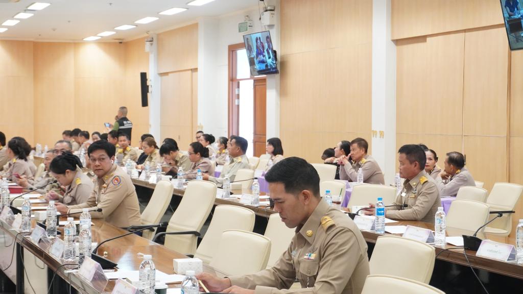 DIPROM Center 7 เข้าร่วมประชุมคณะกรมการจังหวัดอุบลราชธานี ติดตามนโยบายสำคัญและขับเคลื่อนการพัฒนาจังหวัด