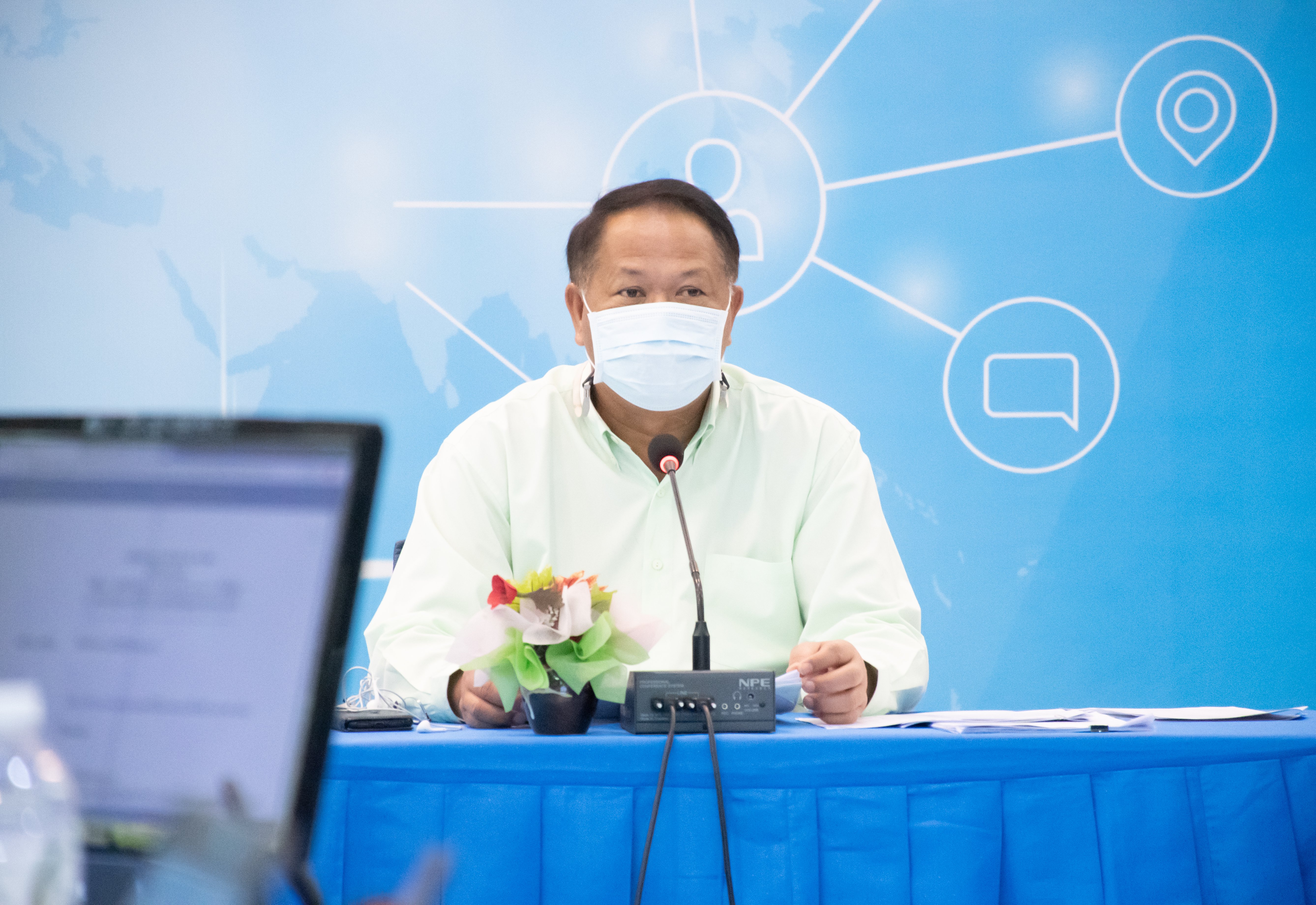 ผอ.ศภ.7 กสอ. ประชุมประจำเดือน พ.ย.64 ติดตามผลการดำเนินงานโครงการ