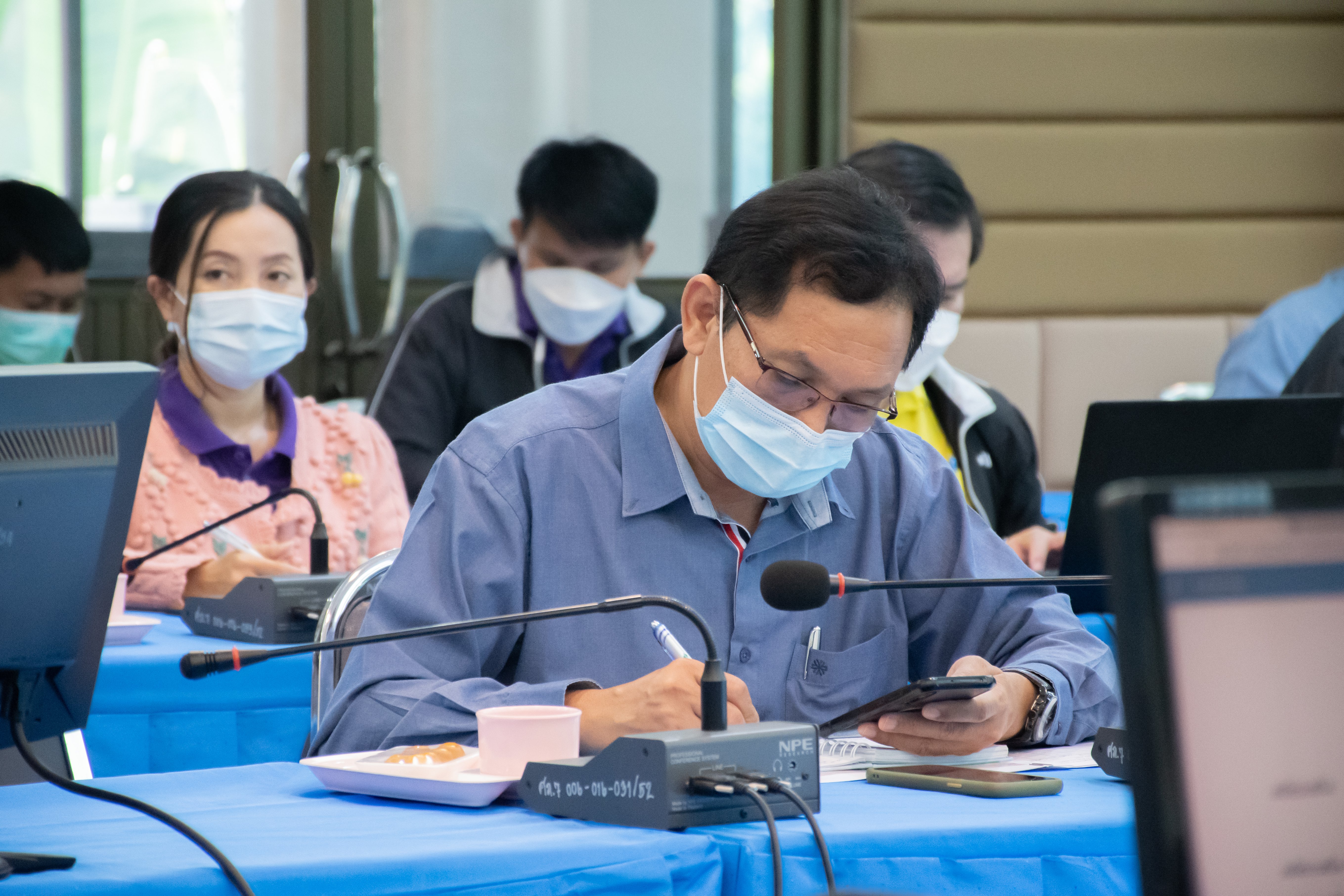 ผอ.ศภ.7 กสอ. ประชุมประจำเดือน พ.ย.64 ติดตามผลการดำเนินงานโครงการ