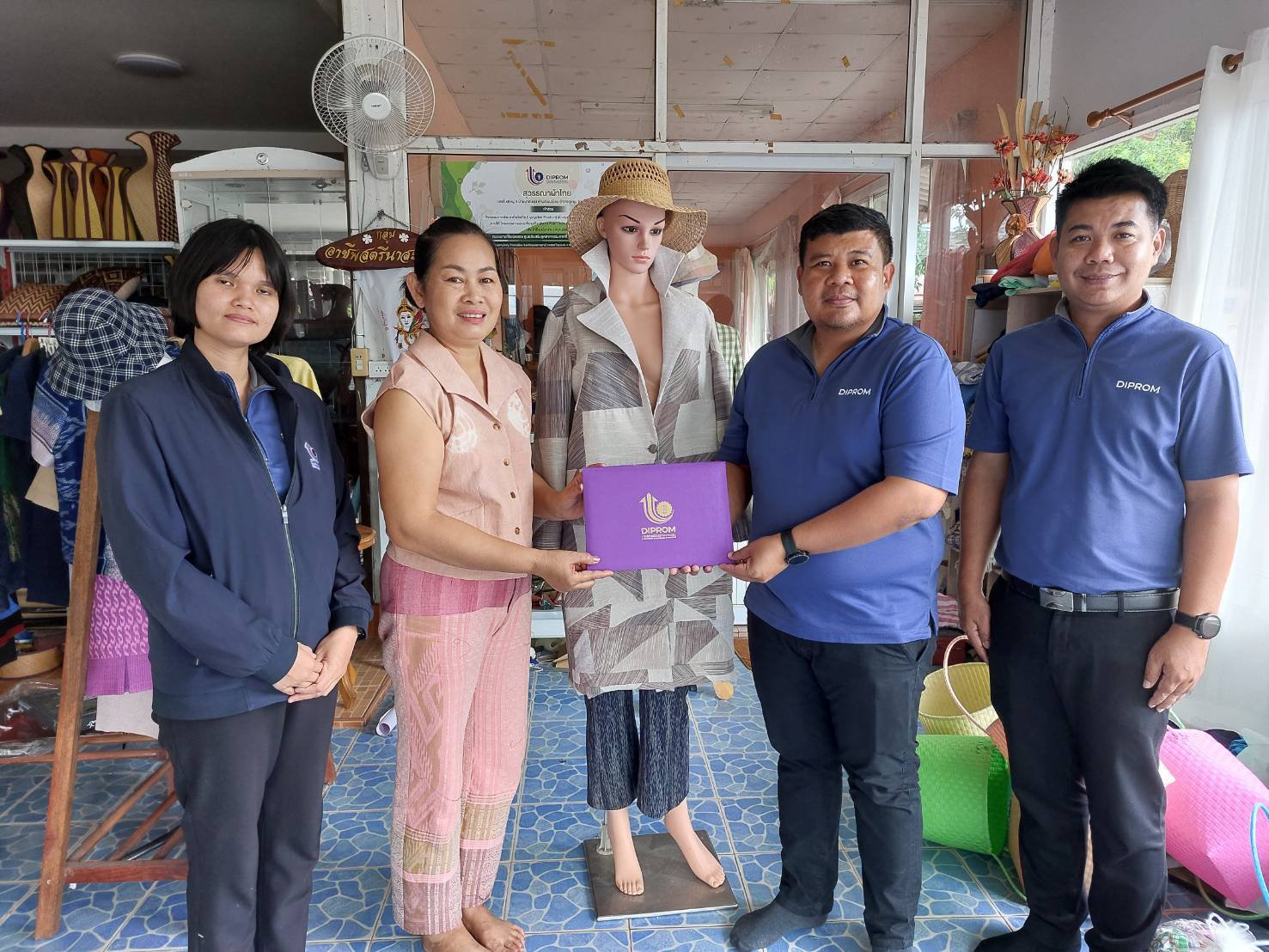 DIPROM Center 7 ลงพื้นที่ 4 จังหวัด พบผู้ประกอบการ เพื่อประชาสัมพันธ์โครงการ ปีงบประมาณ 2568
