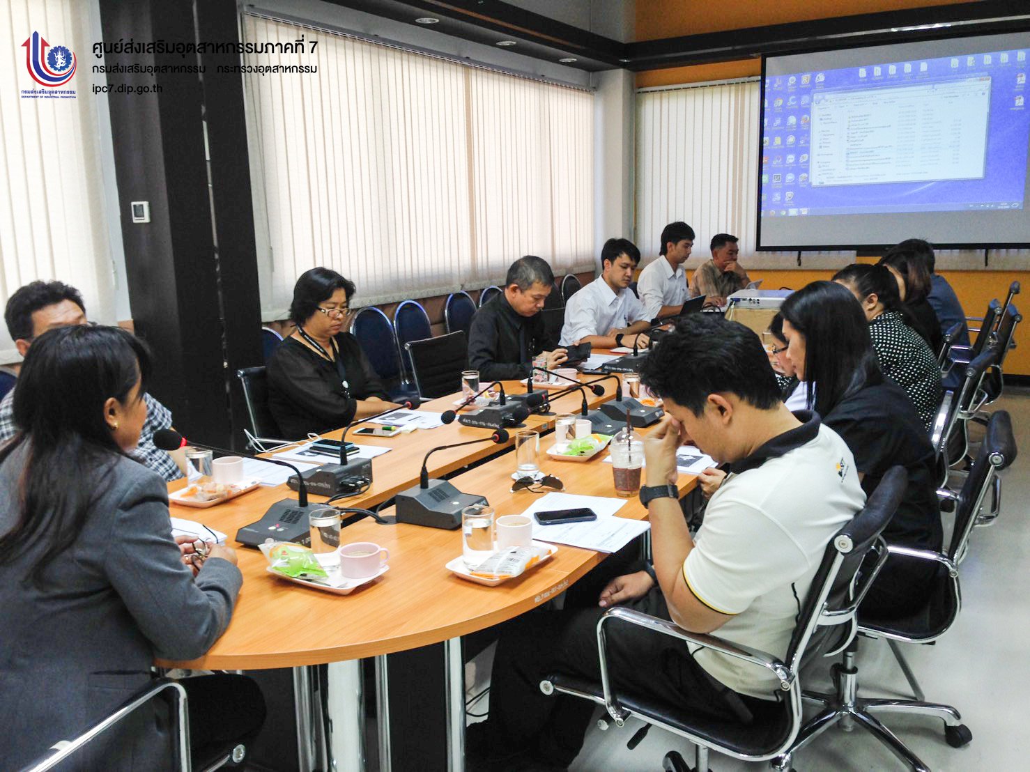  RISMEP ร่วมกับหน่วยงานเครือข่าย ผู้ให้บริการธุรกิจอุตสาหกรรม จัดประชุมผลการดำเนินงานโครงการ