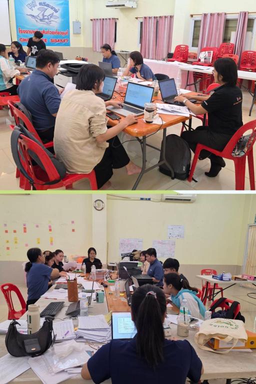 DIPROM Center 7 ลงพื้นที่ให้คำปรึกษาและตรวจประเมินการจัดทำเอกสารรับรองมาตรฐานองค์กรแห่งความสุข (มอส.) ณ โรงงานผลิตเส้นก๋วยเตี๋ยวชุนกี่ จังหวัดศรีสะเกษ