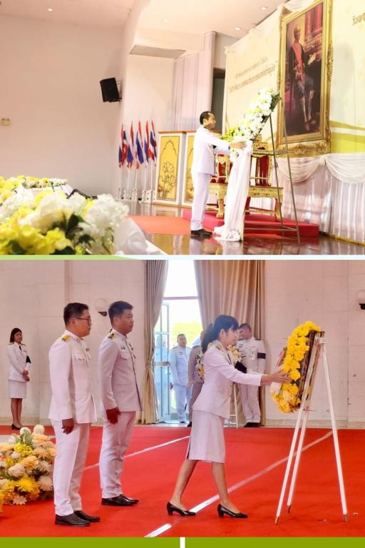 DIPROM Center 7 ร่วมพิธีวางพวงมาลาถวายราชสักการะ เนื่องในวันคล้ายวันสวรรคต พระบาทสมเด็จพระจอมเกล้าเจ้าอยู่หัว