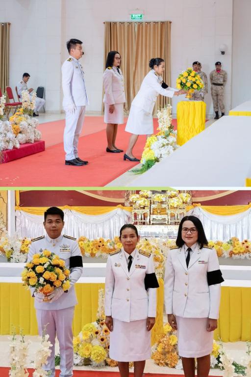 DIPROM Center 7 ร่วมพิธีวางพานพุ่มและถวายราชสดุดี วันสมเด็จพระเจ้าตากสินมหาราช จังหวัดอุบลราชธานี