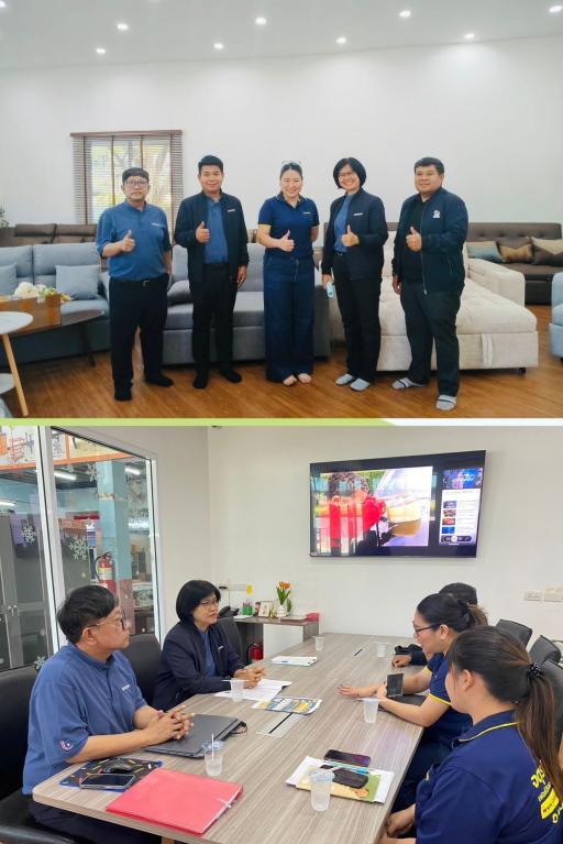 DIPROM Center 7 ลงพื้นที่กำกับติดตามการดำเนินกิจกรรมเสริมแกร่งธุรกิจเฟอร์นิเจอร์ด้วยการตลาดออนไลน์